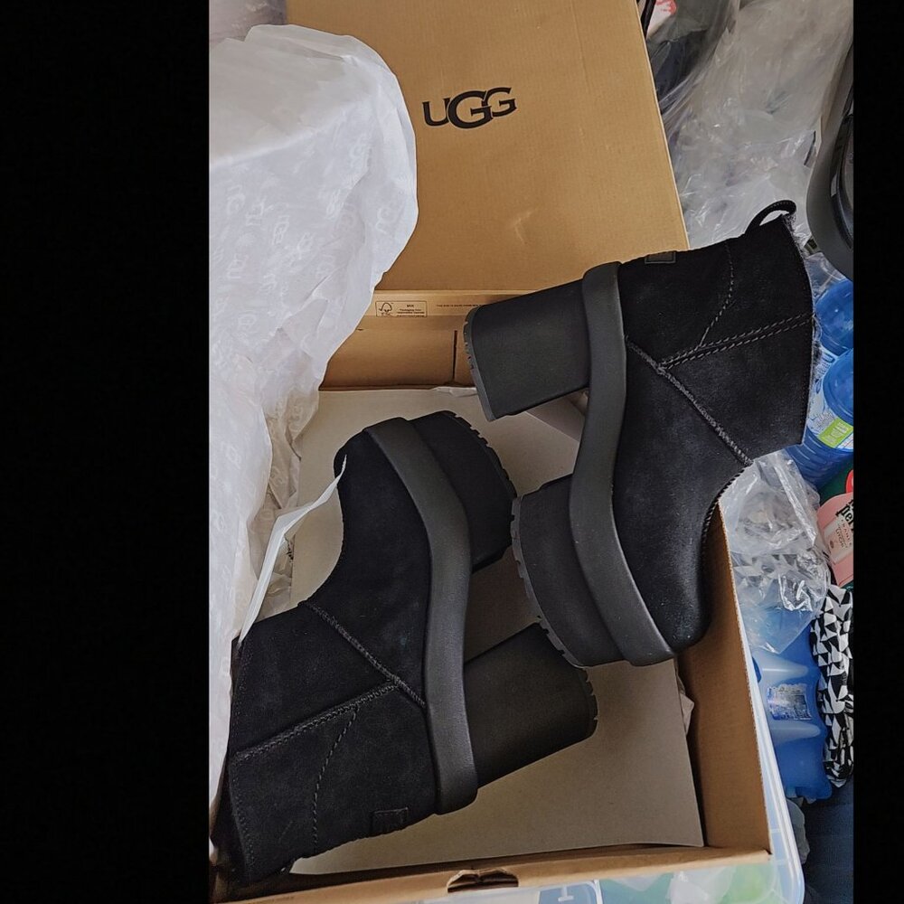 UGG Platform Heeled Winter Boots